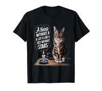 Une Maison sans Chat est comme Un Ciel sans étoiles T-Shirt