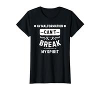 Une Malformation AV ne Peut Pas briser Mon Esprit T-Shirt Graphique avec Valeur
