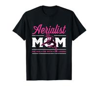 Une Maman aérienne, l'idole, Le Mythe Aime Le Yoga aérien T-Shirt Graphique avec Valeur