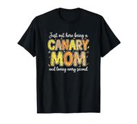 Une Maman canarienne Aime Un passionné de canaris sur Deux T-Shirt