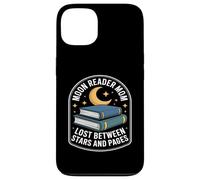 Une Maman de Moon Reader Perdue Entre Les étoiles et Les Pages Coque pour iPhone 13