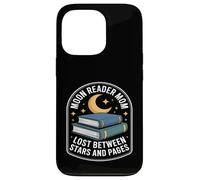 Une Maman de Moon Reader Perdue Entre Les étoiles et Les Pages Coque pour iPhone 13 Pro