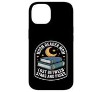 Une Maman de Moon Reader Perdue Entre Les étoiles et Les Pages Coque pour iPhone 14