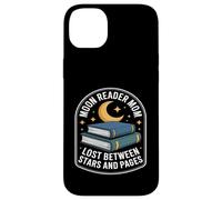 Une Maman de Moon Reader Perdue Entre Les étoiles et Les Pages Coque pour iPhone 14 Plus