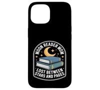 Une Maman de Moon Reader Perdue Entre Les étoiles et Les Pages Coque pour iPhone 15