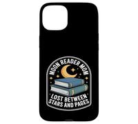 Une Maman de Moon Reader Perdue Entre Les étoiles et Les Pages Coque pour iPhone 15 Plus