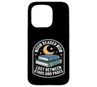 Une Maman de Moon Reader Perdue Entre Les étoiles et Les Pages Coque pour iPhone 15 Pro