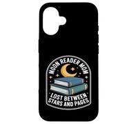Une Maman de Moon Reader Perdue Entre Les étoiles et Les Pages Coque pour iPhone 16