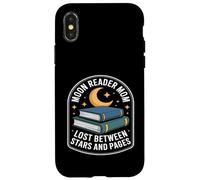 Une Maman de Moon Reader Perdue Entre Les étoiles et Les Pages Coque pour iPhone X/XS