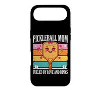 Une Maman de Pickleball alimentée par l'amour et boit des cœurs Coque pour iPhone Air