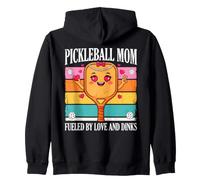 Une Maman de Pickleball alimentée par l'amour et boit des cœurs Sweat à Capuche
