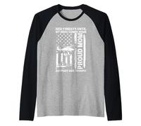 Une Maman fière, Les vendredis Rouges jusqu'à ce Que Mon héros revienne à la Maison - Red Friday Manche Raglan