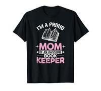 Une Maman fière, Une Incroyable libraire lisant Une Maman T-Shirt