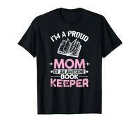 Une Maman fière, Une Incroyable libraire lisant Une Maman T-Shirt Graphique avec Valeur