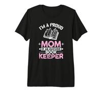 Une Maman fière, Une Incroyable libraire lisant Une Maman T-Shirt Haut de Gamme
