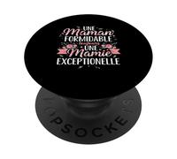 Une Maman Formidable Donne Toujours Une Mamie Exeptionnelle PopSockets PopGrip Adhésif
