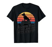 Une Maman joueuse Passe au Niveau supérieur avec Mon Chiot Retro T-Shirt