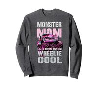 Une Maman Monstre Vintage comme Une Maman Normale ou Un garçon Qui fête Son Anniversaire Sweatshirt