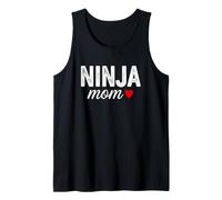 Une Maman Ninja drôle Dit avec Un cœur Sarcastique Débardeur
