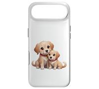 Une Maman Retriever Mignonne et Un Amour pour Son Chiot Coque pour iPhone Air