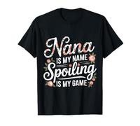 Une Mamie drôle Qui Dit Que Le Spoiling est Mon Jeu, Mignonne Grand-mère T-Shirt