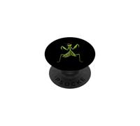 Une mante Religieuse drôle tapant avec Fedora PopSockets PopGrip Adhésif