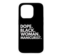 Une manucure Noire géniale a renforcé Le Mois de l'histoire des Noirs Coque pour iPhone 15 Pro