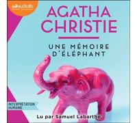 Une mémoire d'éléphant - Agatha Christie - Audiolib - Livre audio - Livre