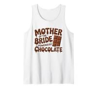 Une mère de mariée drôle alimentée par Chocolate Wedding Débardeur