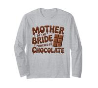 Une mère de mariée drôle alimentée par Chocolate Wedding Manche Longue