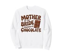 Une mère de mariée drôle alimentée par Chocolate Wedding Sweatshirt