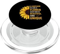 Une mère est comme Une Fleur, chacune est Belle et Unique PopSockets PopGrip pour MagSafe