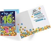 Une merveilleuse carte pour ton 16ème anniversaire avec des émotions joyeuses - le cadeau parfait pour célébrer Rendez ce jour inoubliable