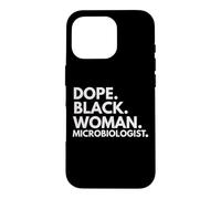 Une microbiologiste Dope Black a renforcé l'histoire des Noirs Coque pour iPhone 16 Pro