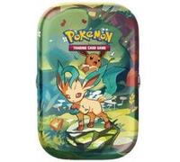 Une mini-tin pokemon evolution prismatiques ev8.5 écarlate et violet : phyllali et evoli - cartes a collectionner française Violet