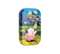 Une Mini-Tin Pokemon Méga Evolution ME2.5 Héros Transcendants : Mélofée et Germignon - Cartes A Collectionner Française
