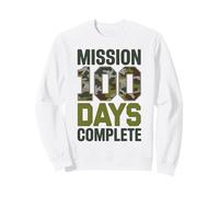Une Mission courageuse de 100 Jours d'école, Une Troupe de la Force Militaire complète Sweatshirt