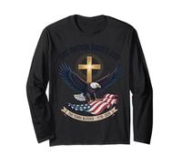 Une Nation sous Dieu : 250 Ans de bénédiction de l'aigle américain Manche Longue