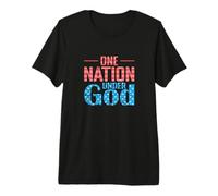 Une Nation sous Dieu (États-Unis) T-Shirt Haut de Gamme
