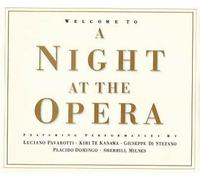 Une nuit à l'Opéra. Luciano Pavarotti, Kiri Te Kawana, Giuseppe Di Stefano, Placido Domingo, Sherrill Milnes. Doppel CD