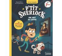 Une nuit au Louvre P'tit Sherlock - Pascal Prévôt - Larousse - broché - Roman cadet