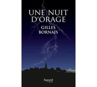 Une nuit d'orage - Gilles Bornais - Fayard - broché - Roman