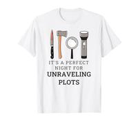 Une Nuit Parfaite pour démêler Les intrigues et Les Vrais Crimes T-Shirt