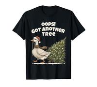 Une oie de Noël drôle, Oups ! J'Ai Un Autre Arbre en Vacances T-Shirt