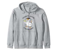 Une oie divorcée est en liberté Amusante Summer Vibes Duck Design Sweat à Capuche