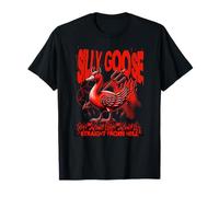 Une oie Idiote Venue Tout Droit de l'enfer Funny Devil Halloween T-Shirt