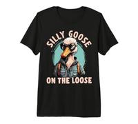 Une oie Stupide en liberté T-Shirt Haut de Gamme