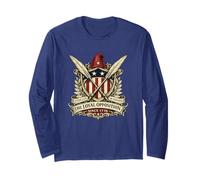 Une Opposition loyale Depuis 1776, Liberty Cap Shield Blason Manche Longue