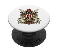 Une Opposition loyale Depuis 1776, Liberty Cap Shield Blason PopSockets PopGrip Adhésif