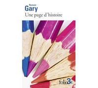 Une page d'histoire et autres nouvelles